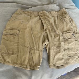 Wrangler relaxed fit cargo shorts.